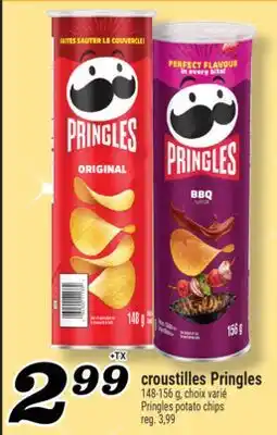 Marché Richelieu CROUSTILLES PRINGLES | PRINGLES POTATO CHIPS offer
