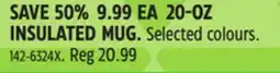 Canadian Tire MANNA 20-OZ INSULATED MUG offer