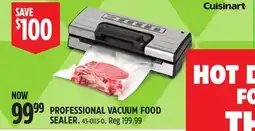 Canadian Tire CUISINART PROFESSIONAL VACUUM FOOD SEALER offer