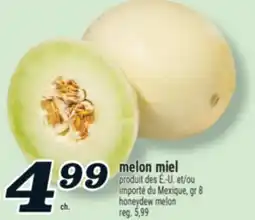 Marché Richelieu MELON MIEL | HONEYDEW MELON offer
