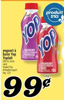 Marché Richelieu YOGOURT À BOIRE YOP YOPLAIT | YOPLAIT YOP DRINKABLE YOGURT offer
