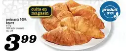 Marché Richelieu CROISSANTS 100% BEURRE | 100% BUTTER CROISSANTS offer