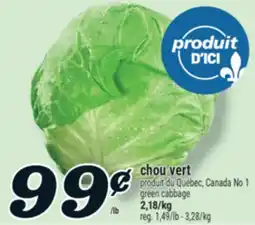 Marché Richelieu CHOU VERT | GREEN CABBAGE offer