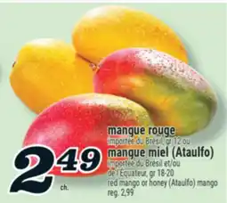 Marché Richelieu MANGUE ROUGE | RED MANGO offer