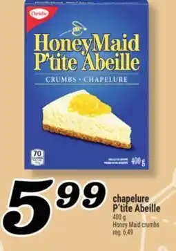 Marché Richelieu CHAPELURE P'TITE ABEILLE CHRISTIE | CHRISTIE HONEY MAID CRUMBS offer