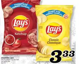 Marché Richelieu CROUSTILLES LAY'S | LAY'S POTATO CHIPS offer