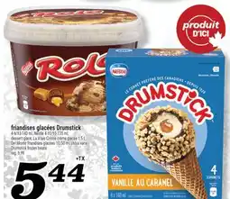 Marché Richelieu FRIANDISES GLACÉES DRUMSTICK NESTLÉ | NESTLÉ DRUMSTICK FROZEN TREATS offer