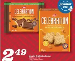 Marché Richelieu BISCUITS CÉLÉBRATION LECLERC | LECLERC CÉLÉBRATION COOKIES offer