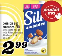Marché Richelieu BOISSON AUX AMANDES SILK | SILK ALMOND DRINK offer