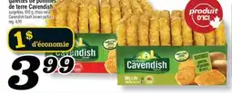 Marché Richelieu GALETTES DE POMMES DE TERRE CAVENDISH | CAVENDISH HASH BROWN PATTIES offer