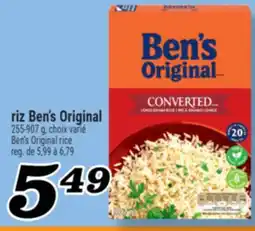 Marché Richelieu RIZ BEN'S ORIGINAL | BEN'S ORIGINAL RICE offer