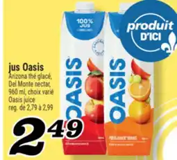Marché Richelieu JUS OASIS | OASIS JUICE offer