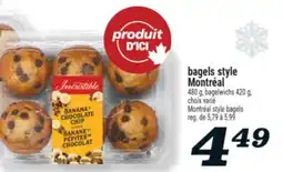 Marché Richelieu BAGELS STYLE MONTRÉAL IRRESISTIBLE | IRRESISTIBLE MONTRÉAL STYLE BAGELS offer
