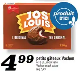 Marché Richelieu PETITS GÂTEAUX VACHON | VACHON SNACK CAKES offer