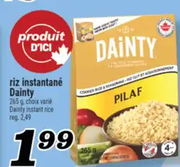 Marché Richelieu RIZ INSTANTANÉ DAINTY | DAINTY INSTANT RICE offer