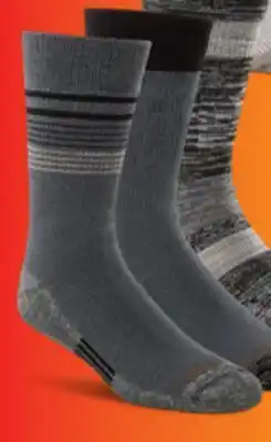 L'équipeur Men's 3pk T-Max Heat Thermal Crew Socks offer