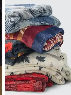 L'équipeur Luxury Plush Blankets offer