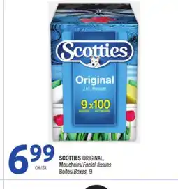 Uniprix SCOTTIES ORIGINAL, Mouchoirs/Facial tissues, Boîtes/Boxes offer