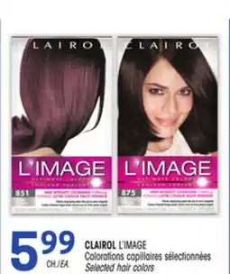 Uniprix CLAIROL L'IMAGE Colorations capillaires sélectionnées/ Selected hair colors offer