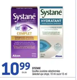Uniprix SYSTANE Gouttes oculaires sélectionnées/Selected eye drops offer