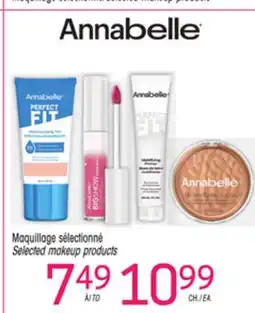 Uniprix ANNABELLE Maquillage sélectionné/Selected makeup products offer