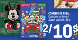 Uniprix CONFISERIES REGAL Calendrier de l'avent/Advent calendar offer