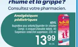 Uniprix ADVIL Ibuprofène pour enfants/Ibuprofen for children, Suspension orale/Oral suspension offer