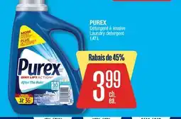 Jean Coutu PUREX Laundry detergent offer