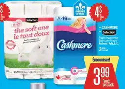 Jean Coutu CASHMERE, SELECTION Bathroom tissue offer