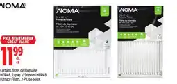 Canadian Tire NOMA Selected MERV 8 Furnace Filters offer