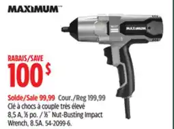 Canadian Tire MAXIMUM 1⁄2˝ Nut-Busting Impact Wrench offer