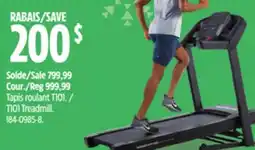 Canadian Tire Horizon T101 Treadmill offer