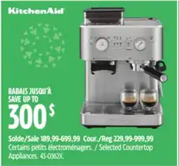 Canadian Tire KitchenAid Selected Countertop Appliances offer