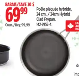 Canadian Tire PADERNO 24cm Hybrid Clad Frypan offer