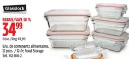 Canadian Tire Glasslock 12-Pc Food Storage Set offer