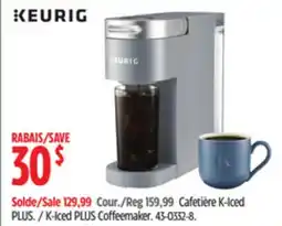 Canadian Tire Keurig K-Iced PLUS Coffeemaker offer