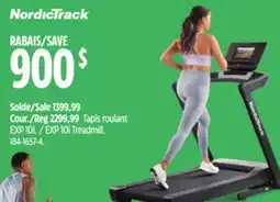 Canadian Tire NordicTrack EXP 10i Treadmill offer