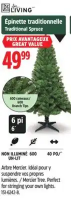 Canadian Tire For Living Mercier Tree Perfect for stringing your own lights offer