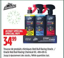 Canadian Tire Armor All Oracle Red Bull Racing Chemical Kit offer