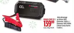 Canadian Tire MotoMaster Eliminator XB15 1500A Lithium Jump Starter offer