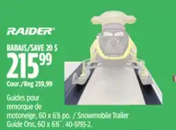 Canadian Tire Raider Snowmobile Trailer Guide Ons, 60 x 61⁄2˝ offer