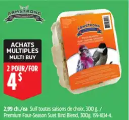 Canadian Tire Armstrong Premium Four-Season Suet Bird Blend offer