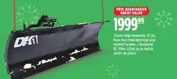 Canadian Tire Avalanche 82˝ Plow Lifted by an electric winch offer