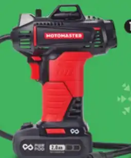 Canadian Tire MotoMaster 20V Digital Portable Tire Inflator offer