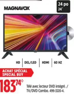 Canadian Tire TV/DVD Combo offer