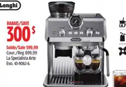 Canadian Tire De'Longhi La Specialista Arte Evo offer