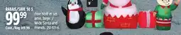 Canadian Tire Gemmy Wide Santa and Friends offer