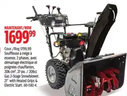 Canadian Tire Briggs & Stratton 206cc Gas 2-Stage Snowblower, 27 with Heated Grips & Electric Start offer