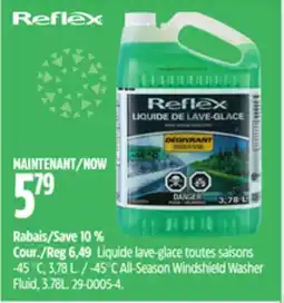Canadian Tire 45°C All-Season Windshield Washer Fluid, 3.78L offer