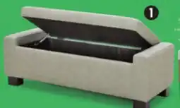 Canadian Tire CANVAS Louisa Storage Ottoman offer